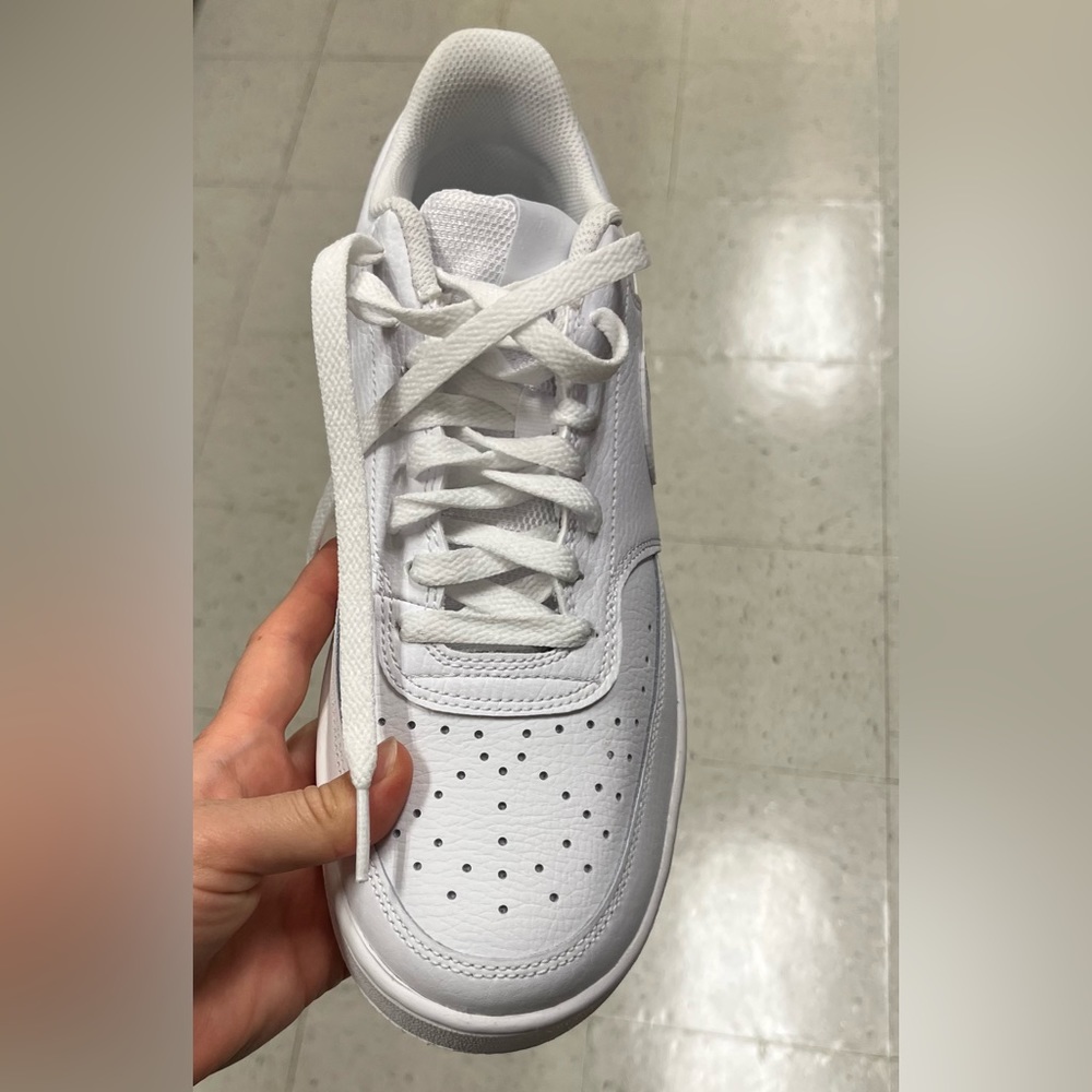 NWOT NIKE Court Lows All White no original box size 11 - Picture 11 of 17